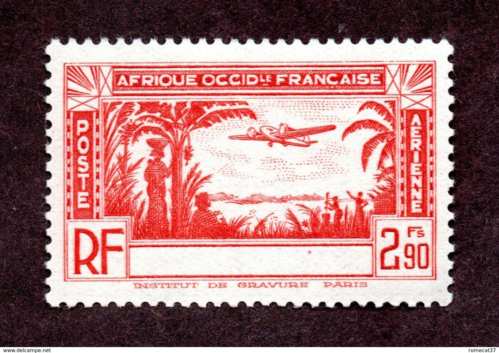 Cote D'Ivoire PA 2ab N*/** TTB Et Signé Cote 120 Euros !!!RARE - Unused Stamps