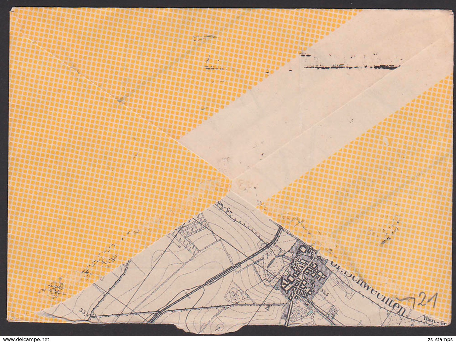 ZERBST 16.8.46 Brief Mit 6 Pf. Westsachsen, 6 Pf. Berliner Bär, SBZ 142 U.a., Nach Charlottenburg, Auf Landkartenpapier - Otros & Sin Clasificación