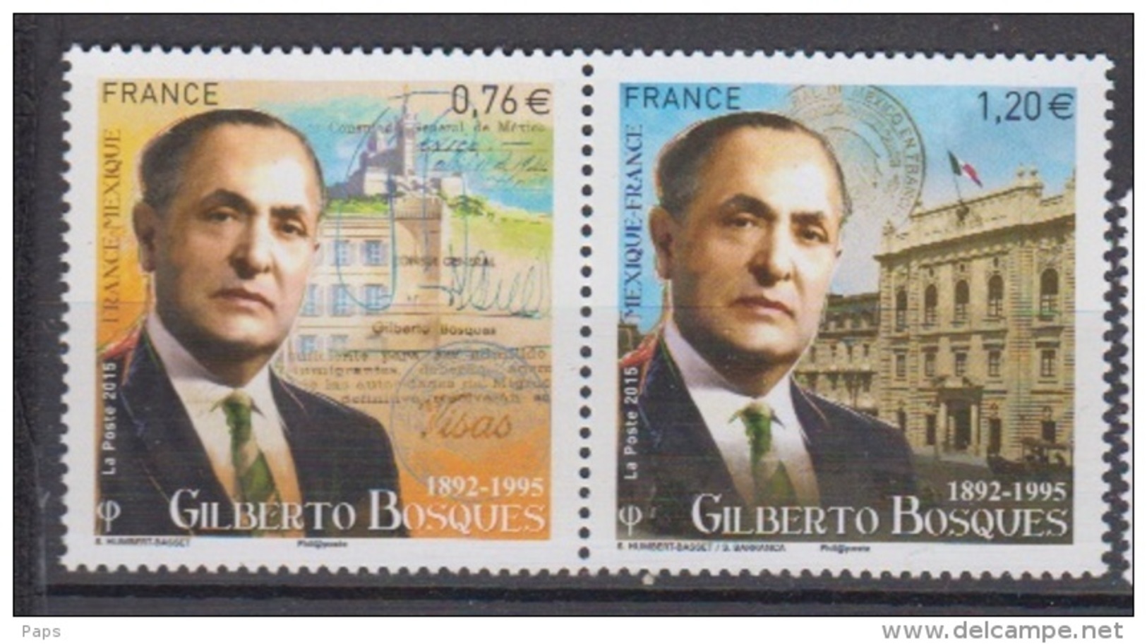 2015-N°4970/4971**G. BOSQUES - Unused Stamps