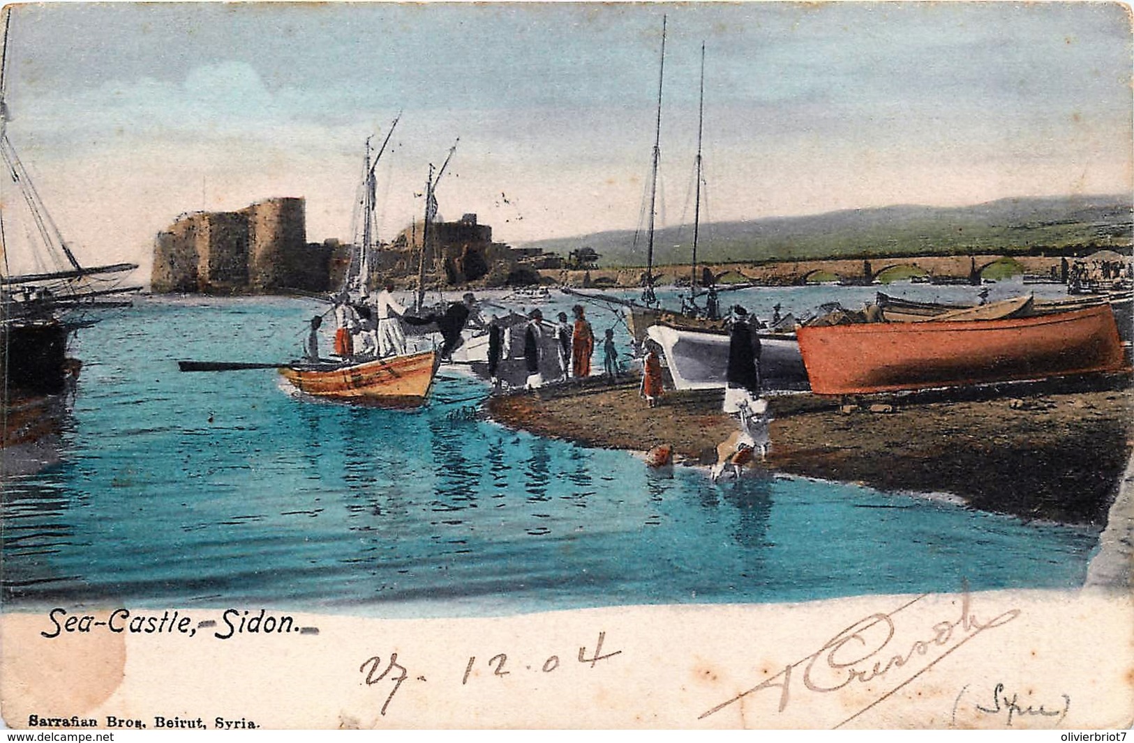 Liban - Sidon - SaÃ¯da - Sea-Castle - Libanon