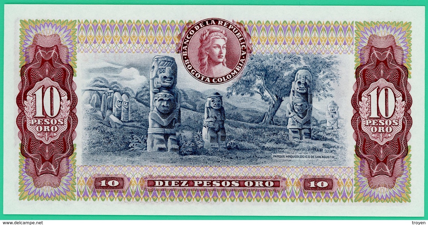 10 Pesos - Colombie - 1980 - N° 02423050 -   Neuf - - Kolumbien