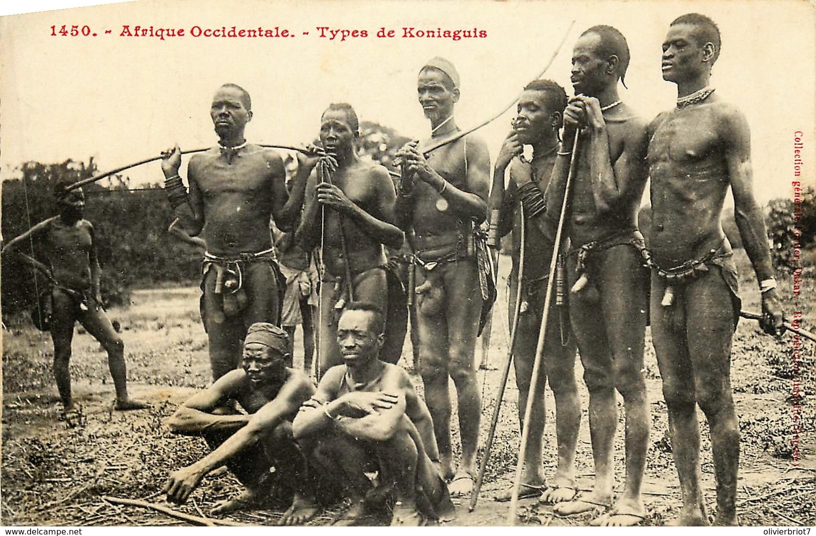 Afrique-Occidentale FranÃ§aise - Types De Koniaguis - Non Classés