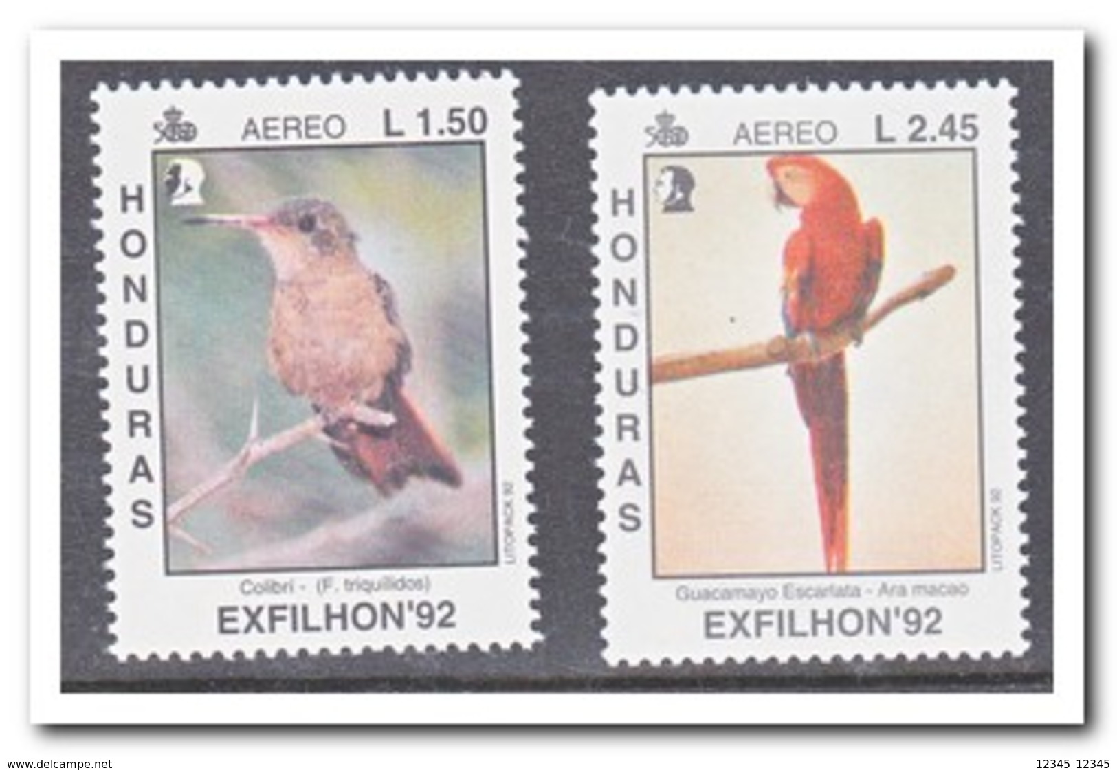 Honduras 1992, Postfris MNH, Birds - Honduras