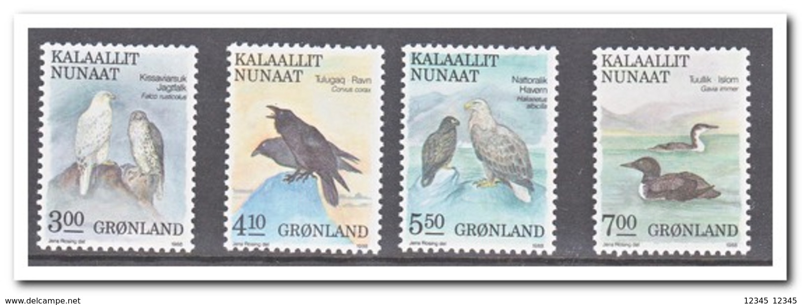 Groenland 1988, Postfris MNH, Birds - Ongebruikt