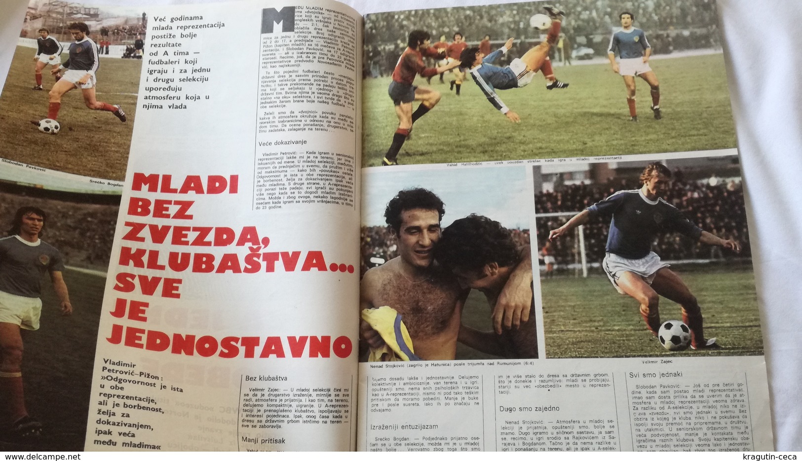 1978 TEMPO YUGOSLAVIA SERBIA SPORT FOOTBALL MAGAZINE NEWSPAPERS OLGA KORBUT CRVENA ZVEZDA MUHAMMAD ALI WM ARGENTINA