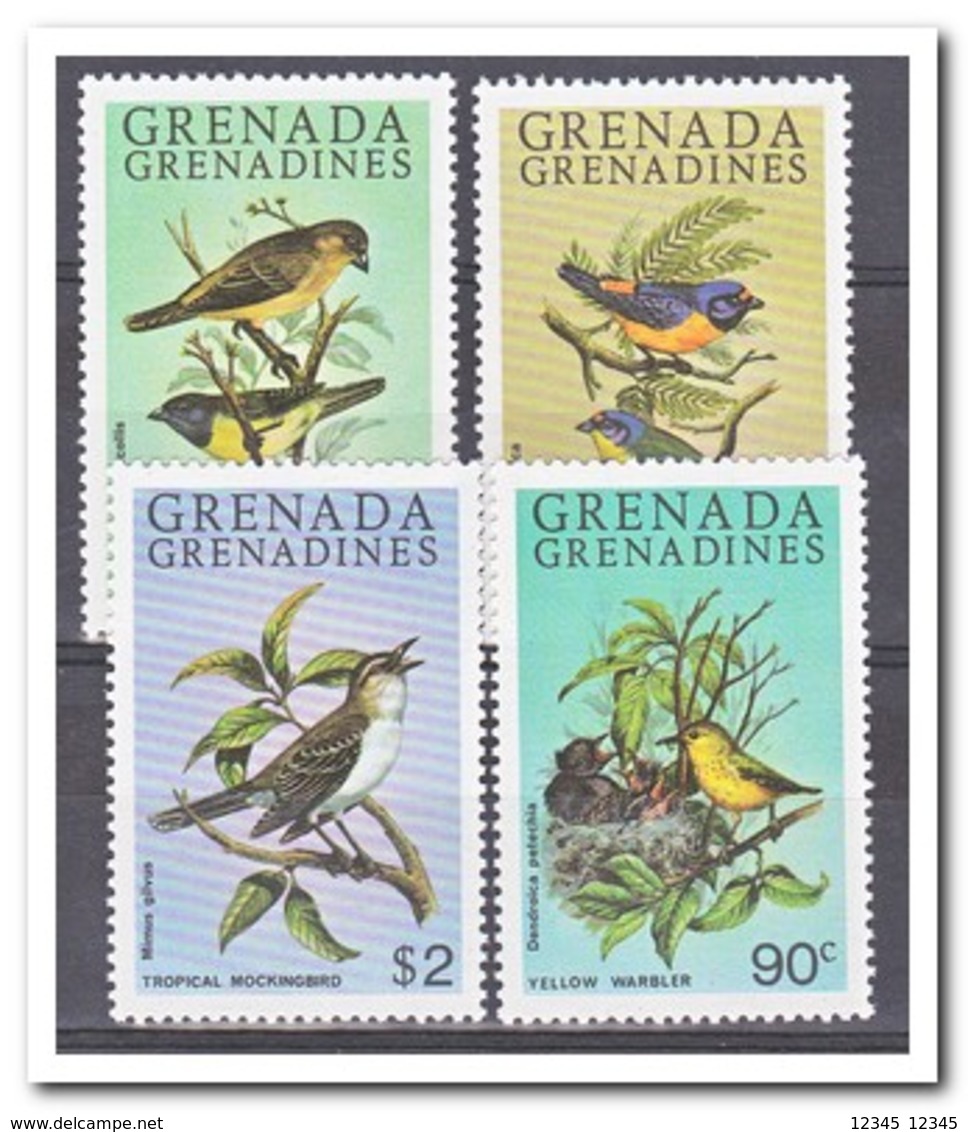 Grenada Grenadines 1980, Postfris MNH, Birds - Grenada (1974-...)