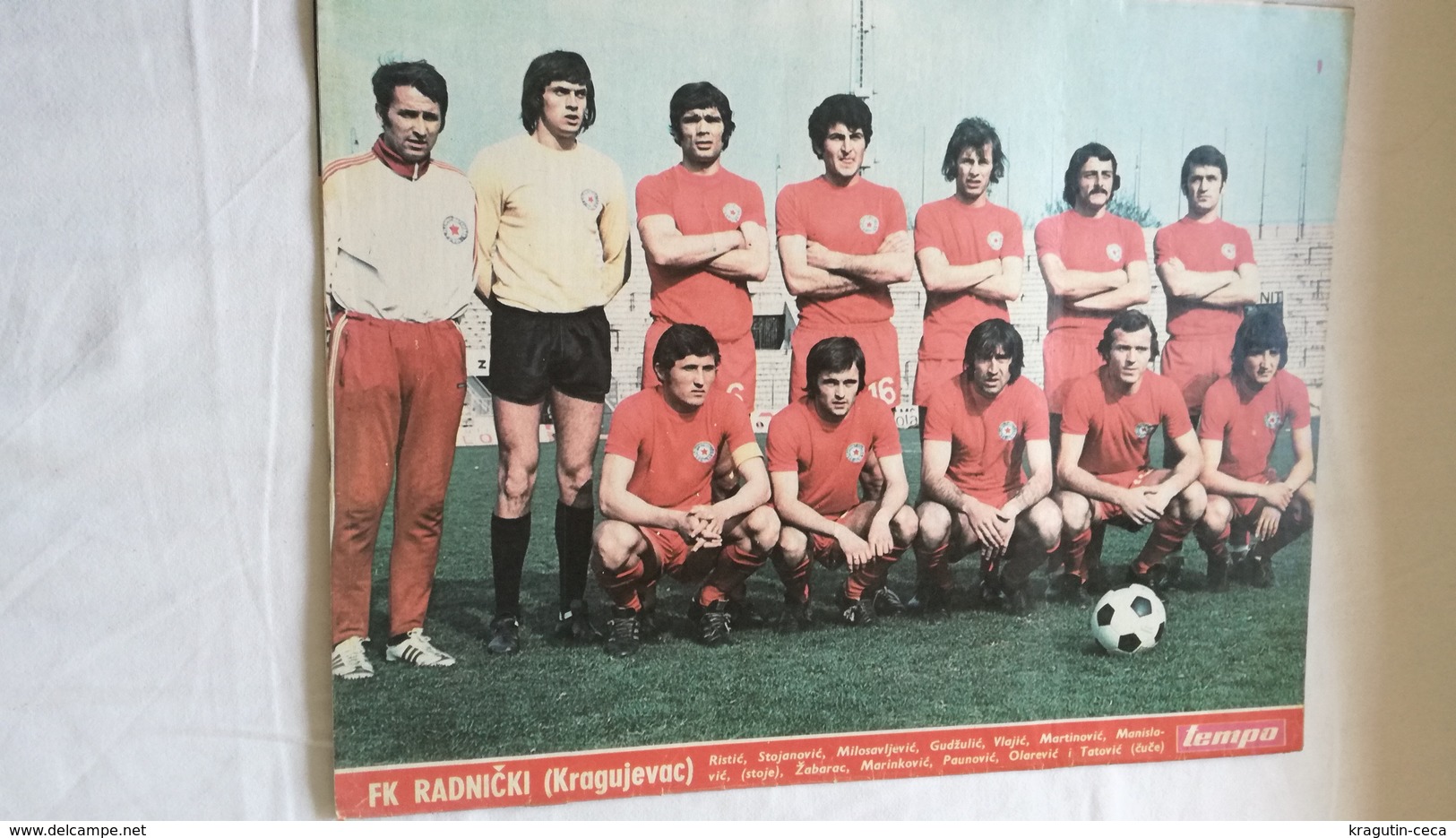 1974 TEMPO YUGOSLAVIA SERBIA SPORT FOOTBALL MAGAZINE NEWSPAPERS WM74 CHAMPIONSHIPS BRAZIL MATE PARLOV BOXING RADNICKI FC - Deportes