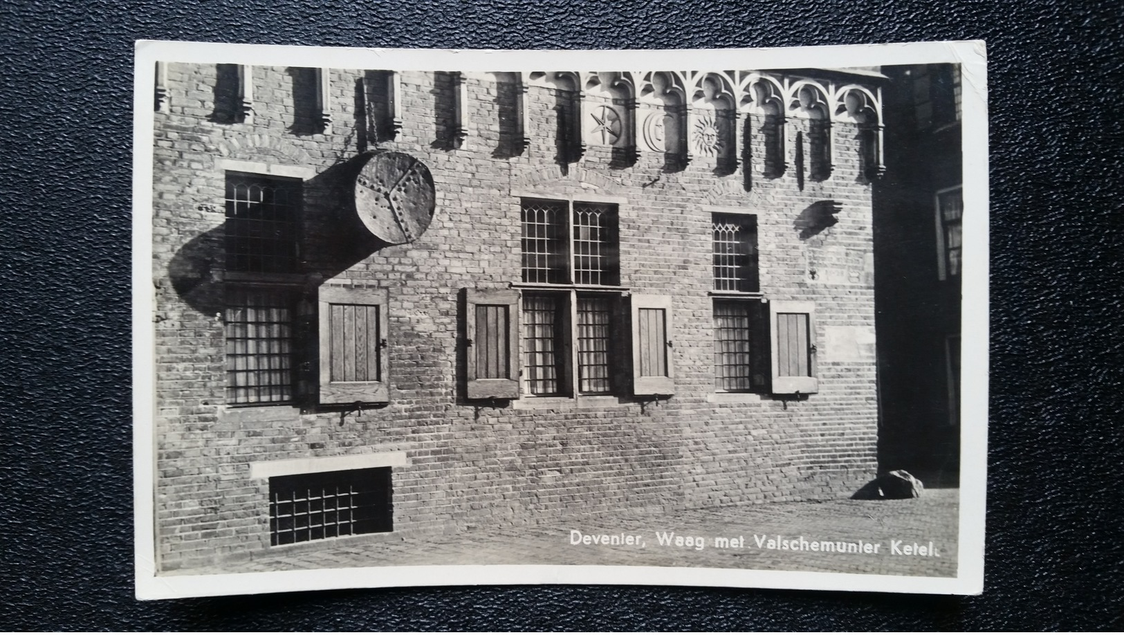 Old Photo Postcard - Deventer, Waag Met Valschemunter Ketel - Deventer