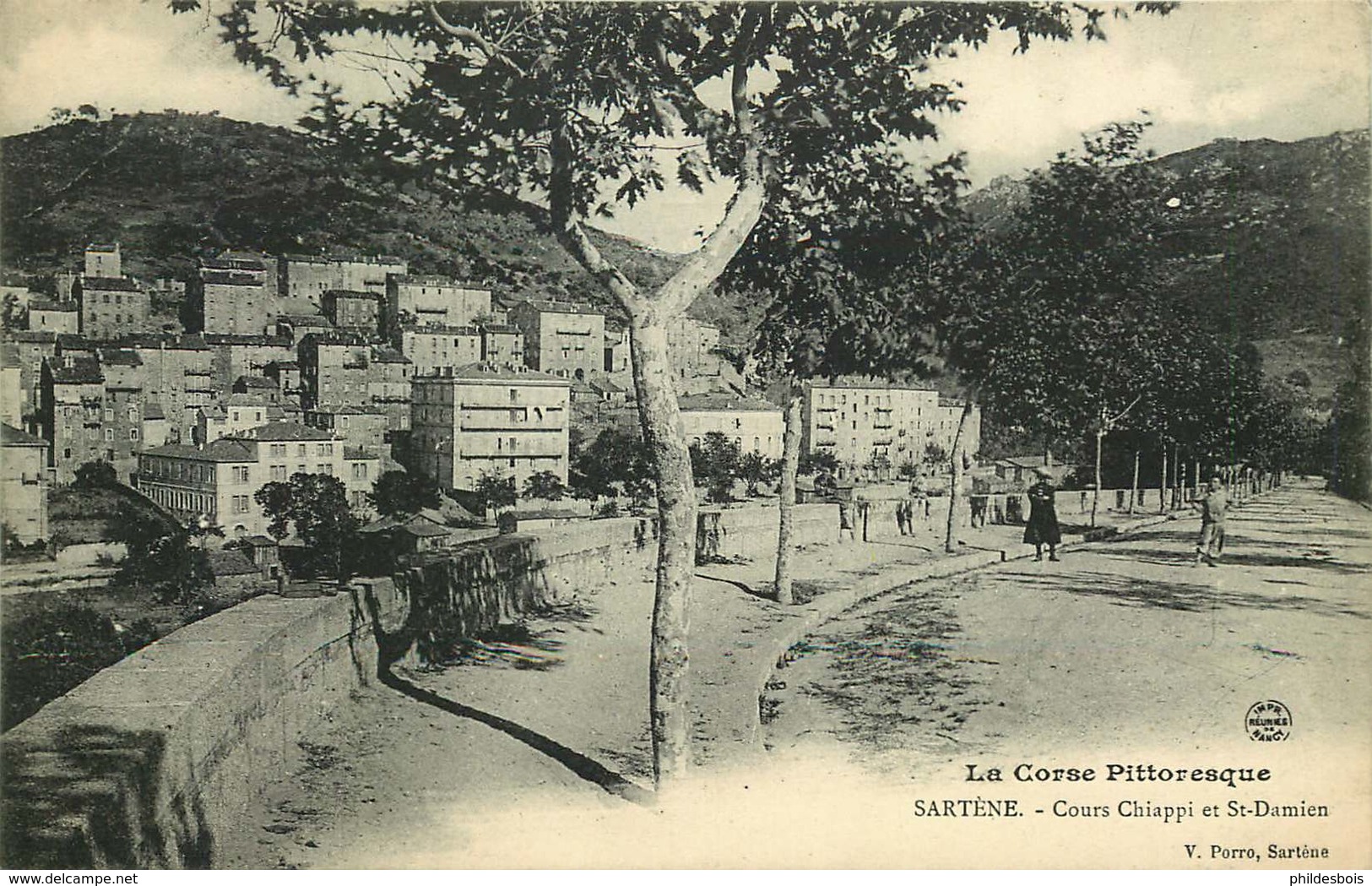 CORSE  SARTENE  Cours Chiappi - Sartene