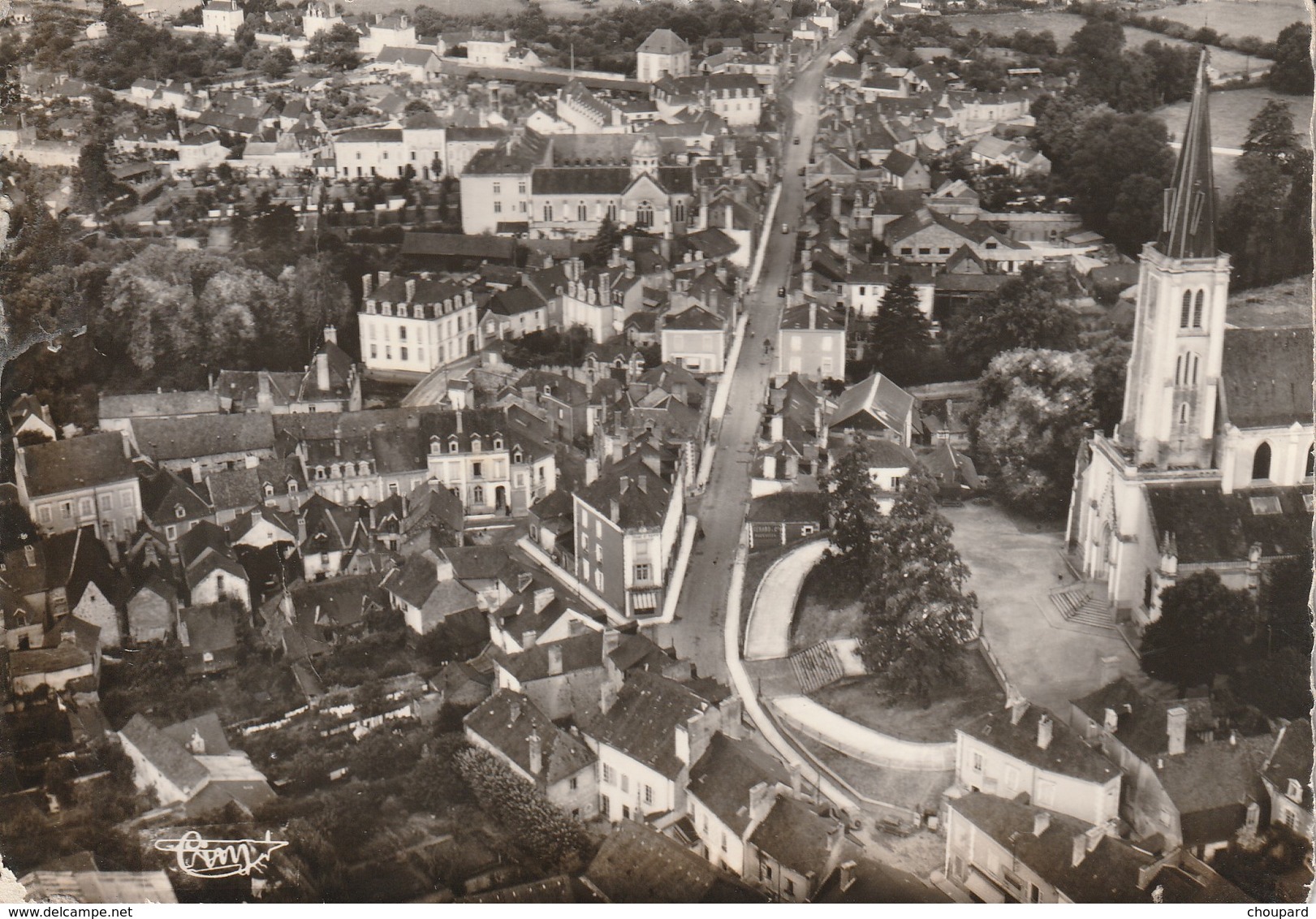 53 - Carte Postale Semi Moderne De CRAON   Vue Aérienne - Craon