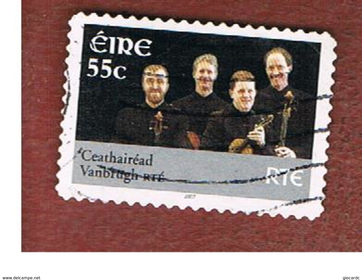 IRLANDA (IRELAND) - SG 1858  -   2007   RTE  VANBRUGH QUARTET    - USED - Usati