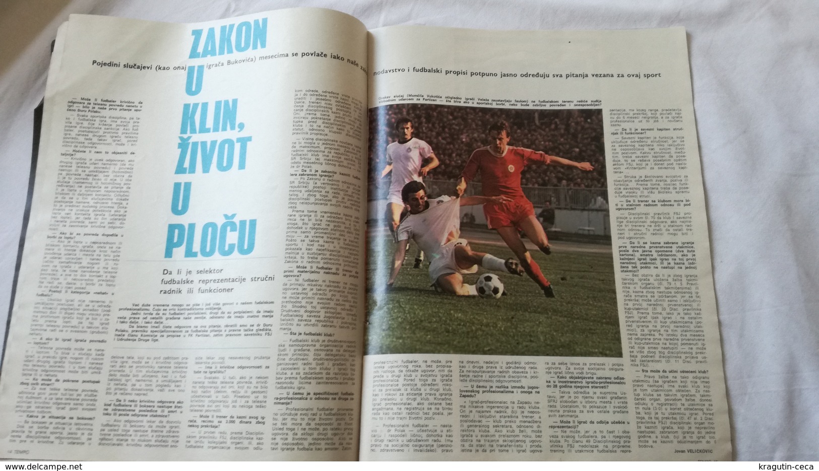 1978 TEMPO YUGOSLAVIA SERBIA SPORT FOOTBALL MAGAZINE NEWSPAPERS ARGENTINA CHAMPIONSHIPS BEN WEIDER BODY BUILDING CHESS