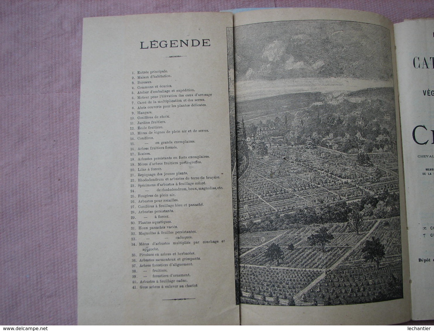 Catalogue 1909/1910 Pépinières Du Val D'Aulnay  CROUX Et FILS  193 Pages + Courrier BE D'usage - Other & Unclassified