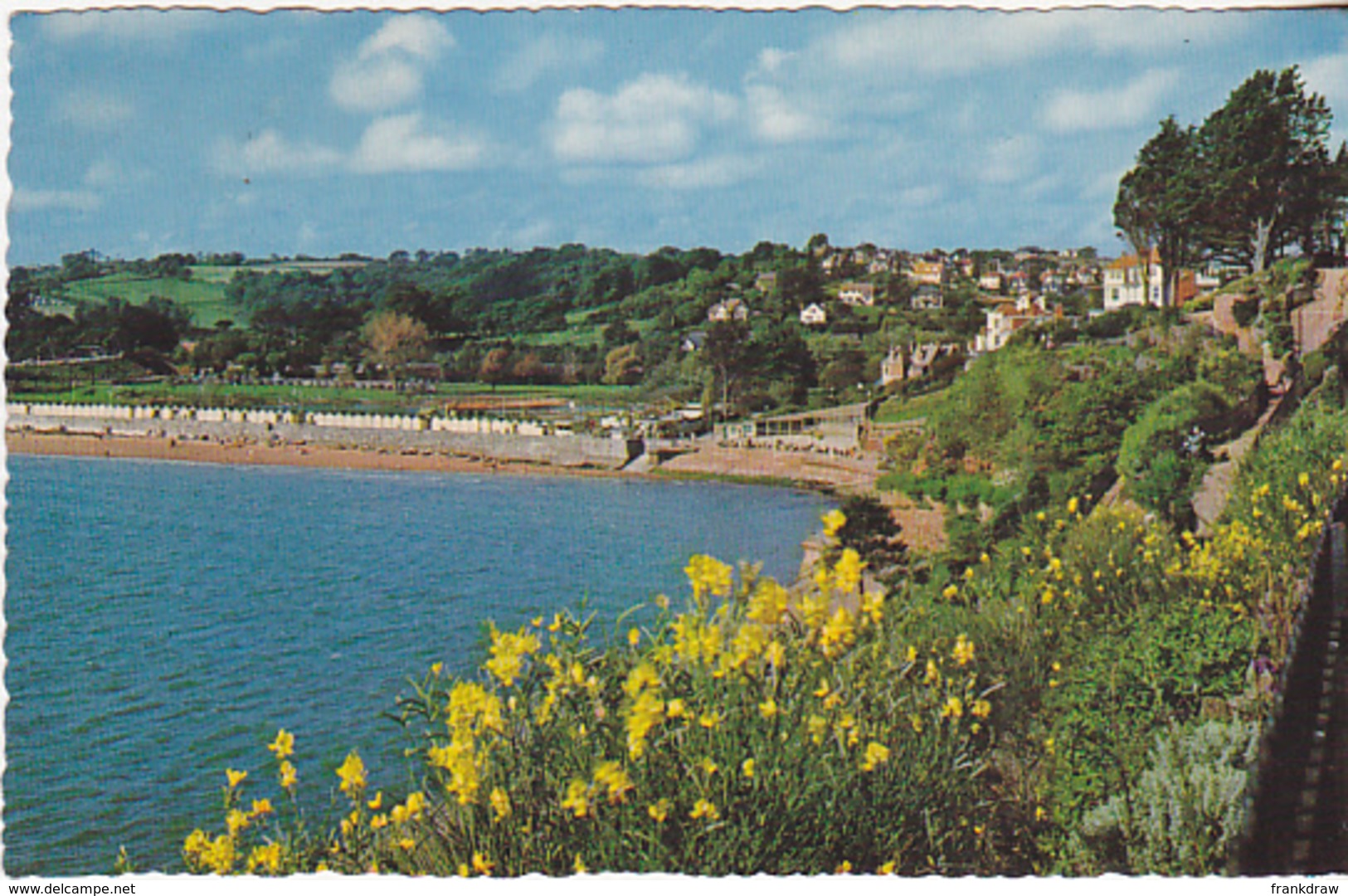 Postcard - Goodrington From Cliff Walk - Card No. 1072 - Posted 01-06-1961 - VG - Unclassified