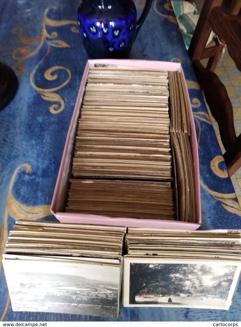 Lot De 1000 Cartes - C.P.A. - Divers France - Type Drouille - Lot Très Propre - 500 Postcards Min.