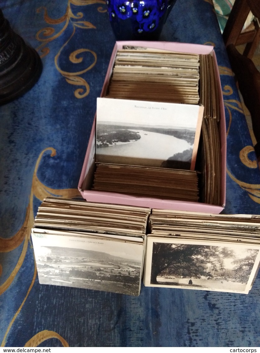 Lot De 1000 Cartes - C.P.A. - Divers France - Type Drouille - Lot Très Propre - 500 Postcards Min.