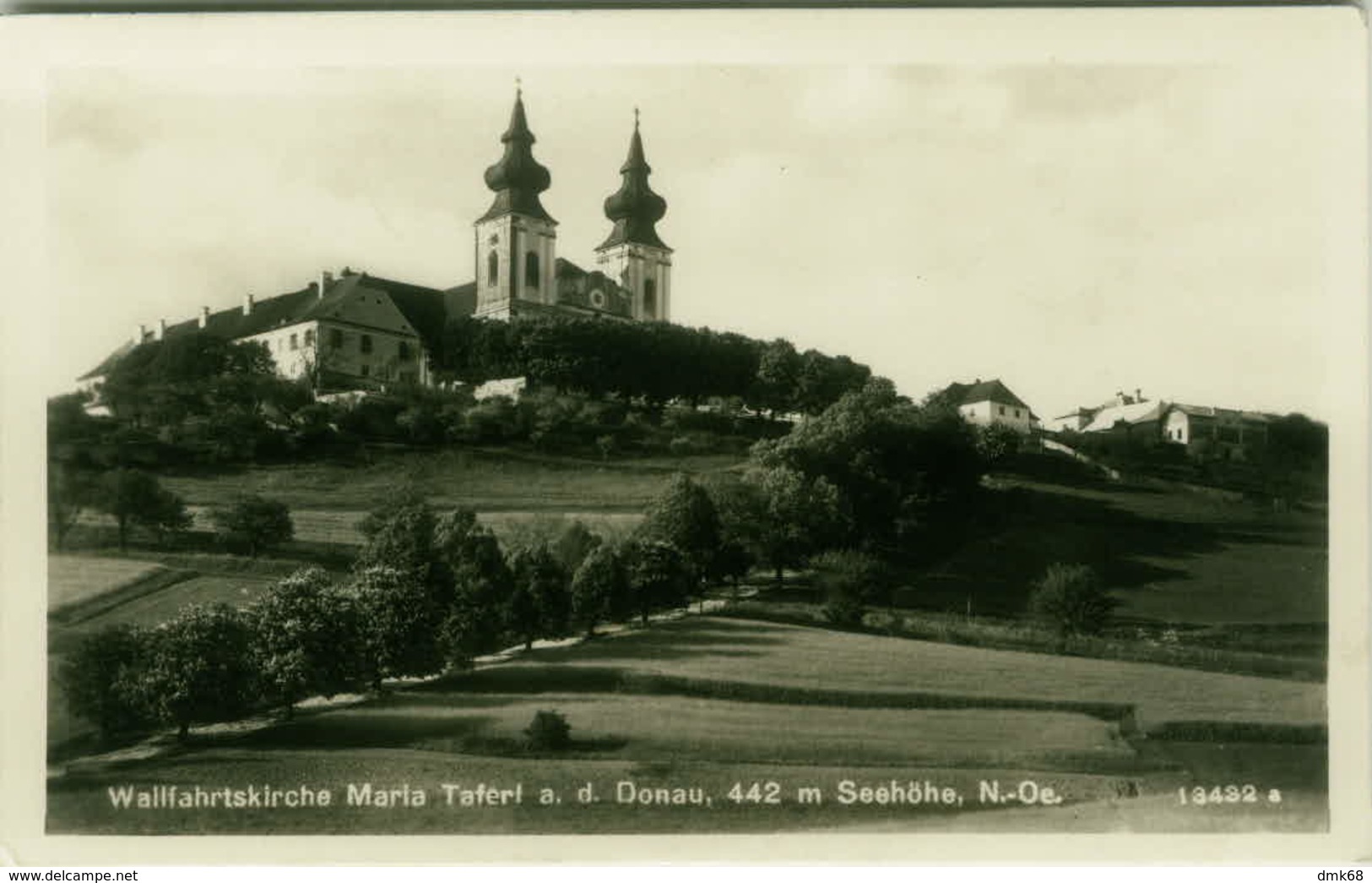 AK AUSTRIA - WALLFAHRTSKIRCHE MARIA TAFERL A.D. DONAU - P. LEDERMANN - 1950s ( BG2540 ) - Maria Taferl