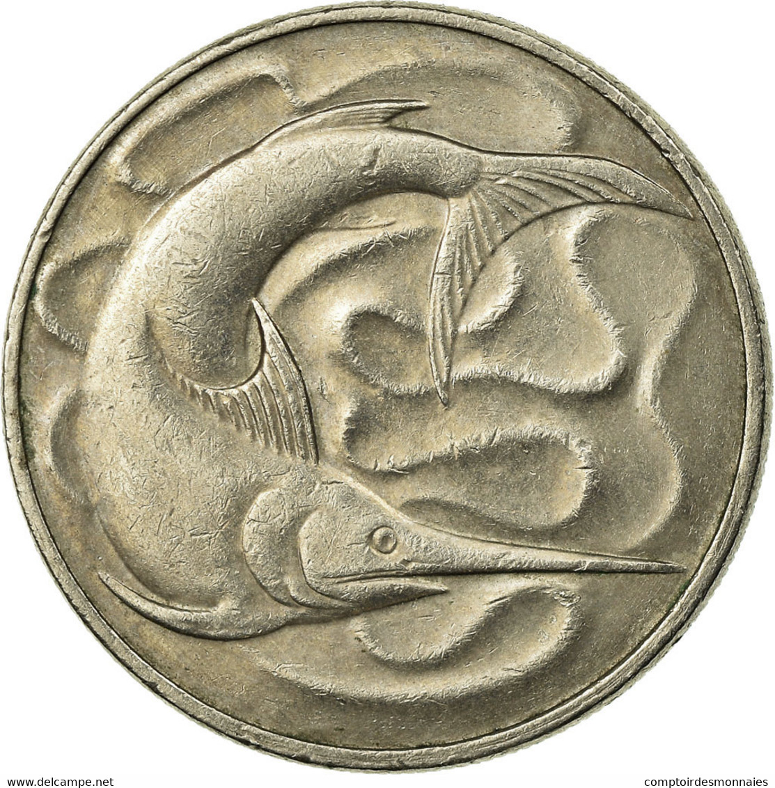 Monnaie, Singapour, 20 Cents, 1981, Singapore Mint, TTB, Copper-nickel, KM:4 - Singapour