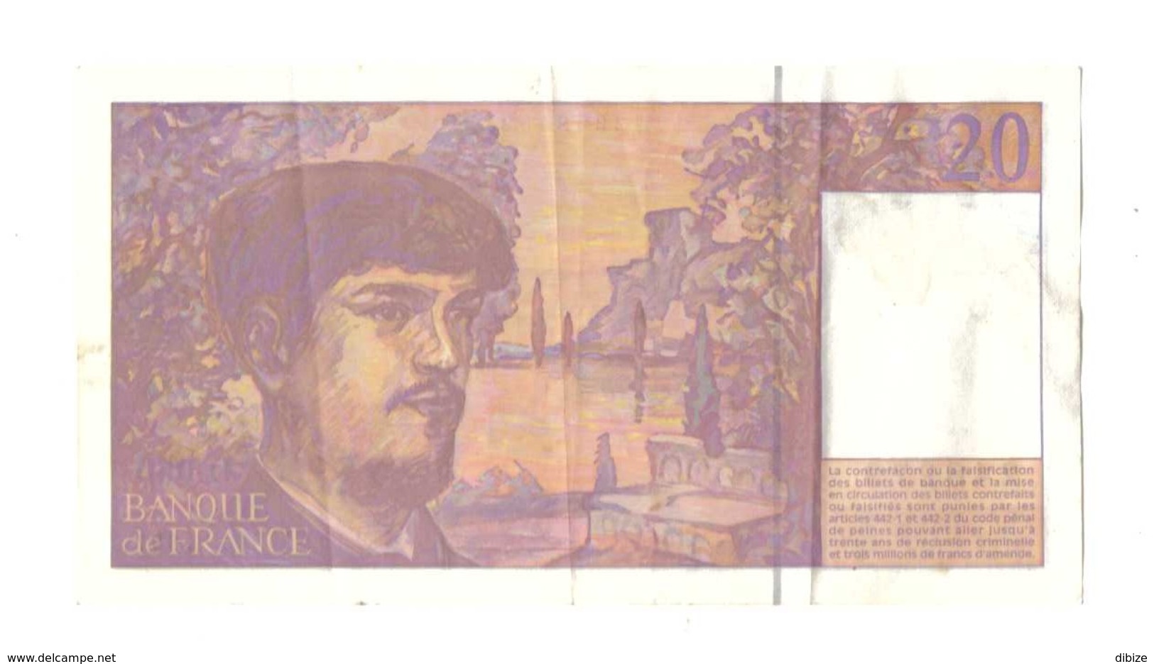 France. Billet De 20 Francs De 1997. Debussy. - Sin Clasificación