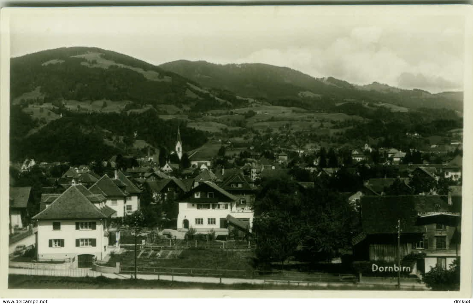 AK AUSTRIA - DORNBIRN - FOTO RHOMBERG - RPPC POSTCARD  - 1950s ( BG2544 ) - Dornbirn