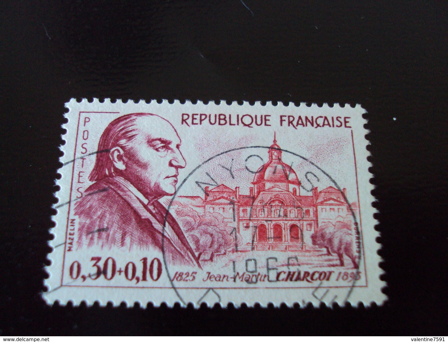 à Partir De 1960-timbre Oblitéré N°1260     " Charcot      "      Cote    4    Net     2 - Usati