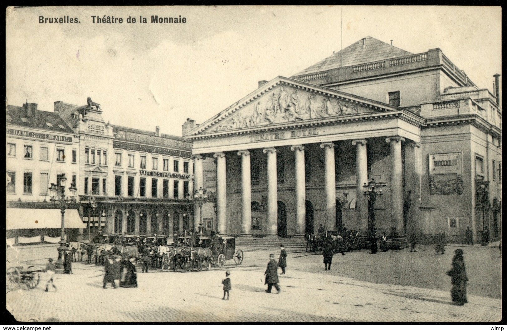 BRUXELLES :   Théatre De La Monnaie - Monuments, édifices