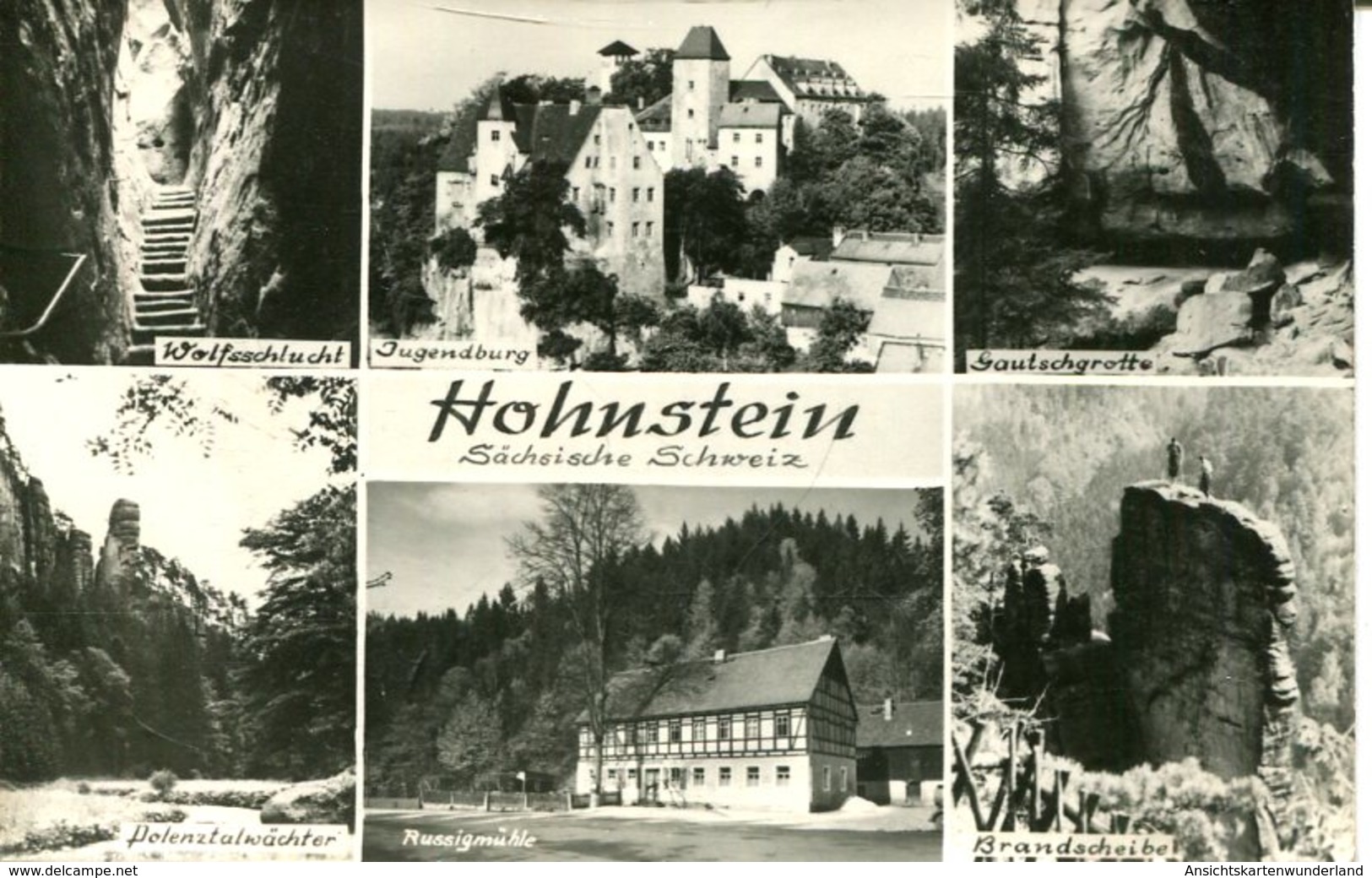 006911  Hohnstein, Sächs. Schweiz  Mehrbildkarte - Hohnstein (Saechs. Schweiz)