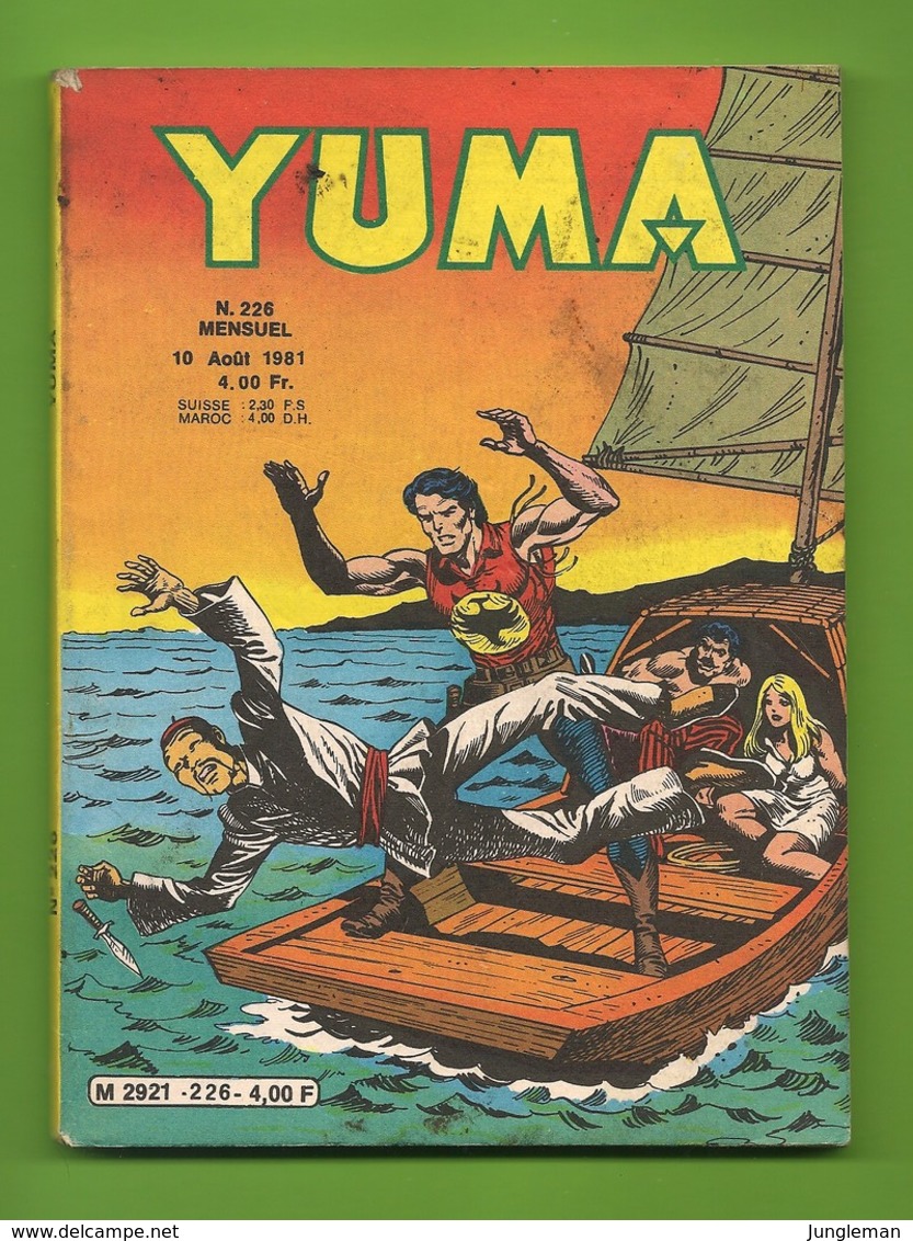 Yuma N° 226 - Editions LUG à Lyon - Août 1981 - Avec Zagor Et Le Petit Ranger - BE - Yuma