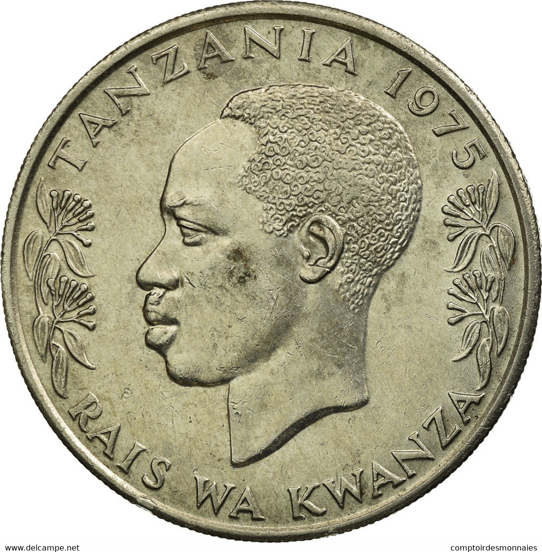 Monnaie, Tanzania, Shilingi, 1975, TTB, Copper-nickel, KM:4 - Tanzania