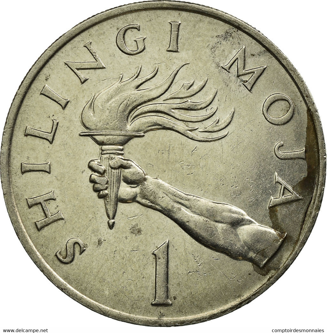 Monnaie, Tanzania, Shilingi, 1975, TTB, Copper-nickel, KM:4 - Tanzanie