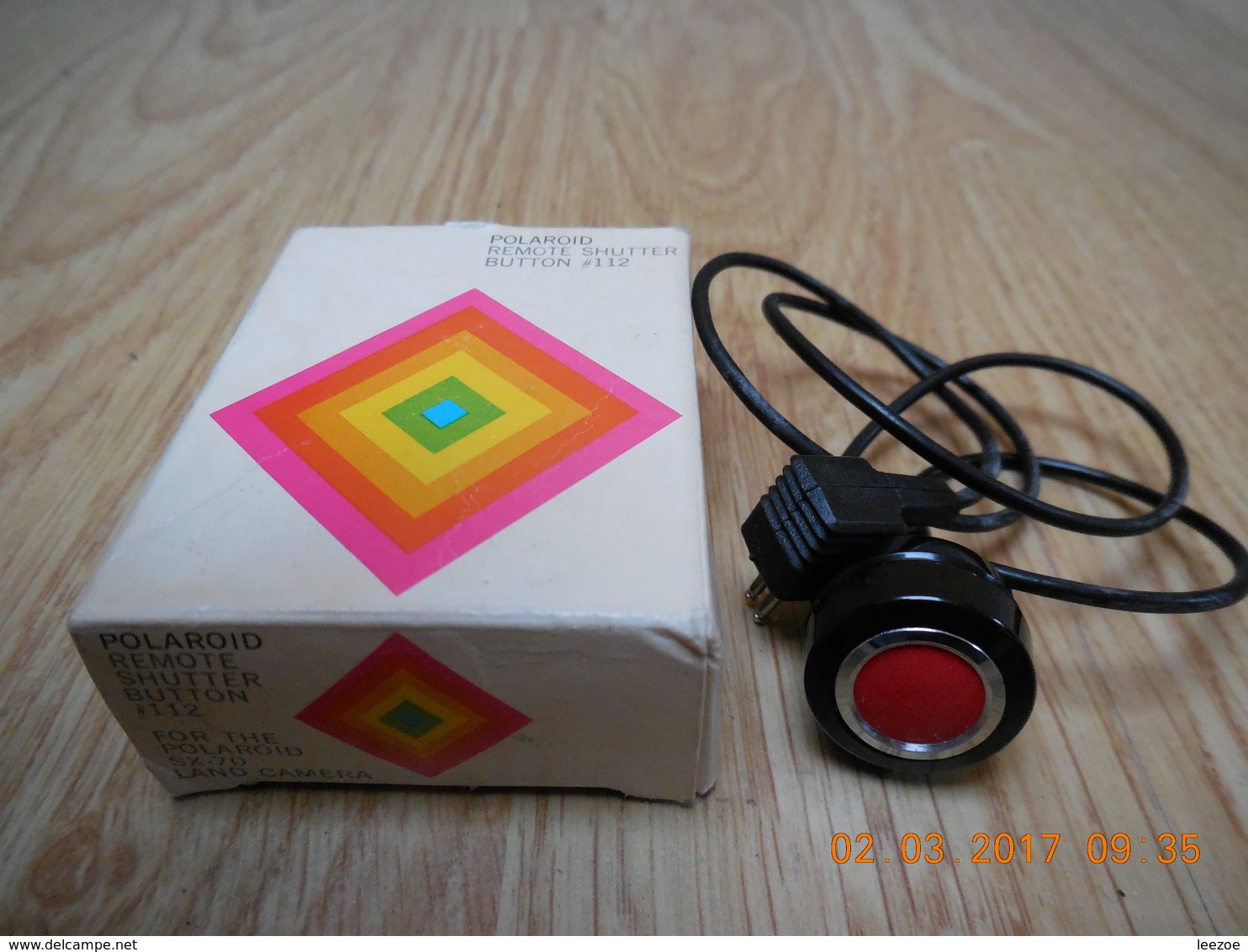 POLAROID Remote Shutter Button #112 Pour Le Polaroid  Sx-70..Déclencheur Souple Pour Polaroid Sx-70...RARE - Matériel & Accessoires