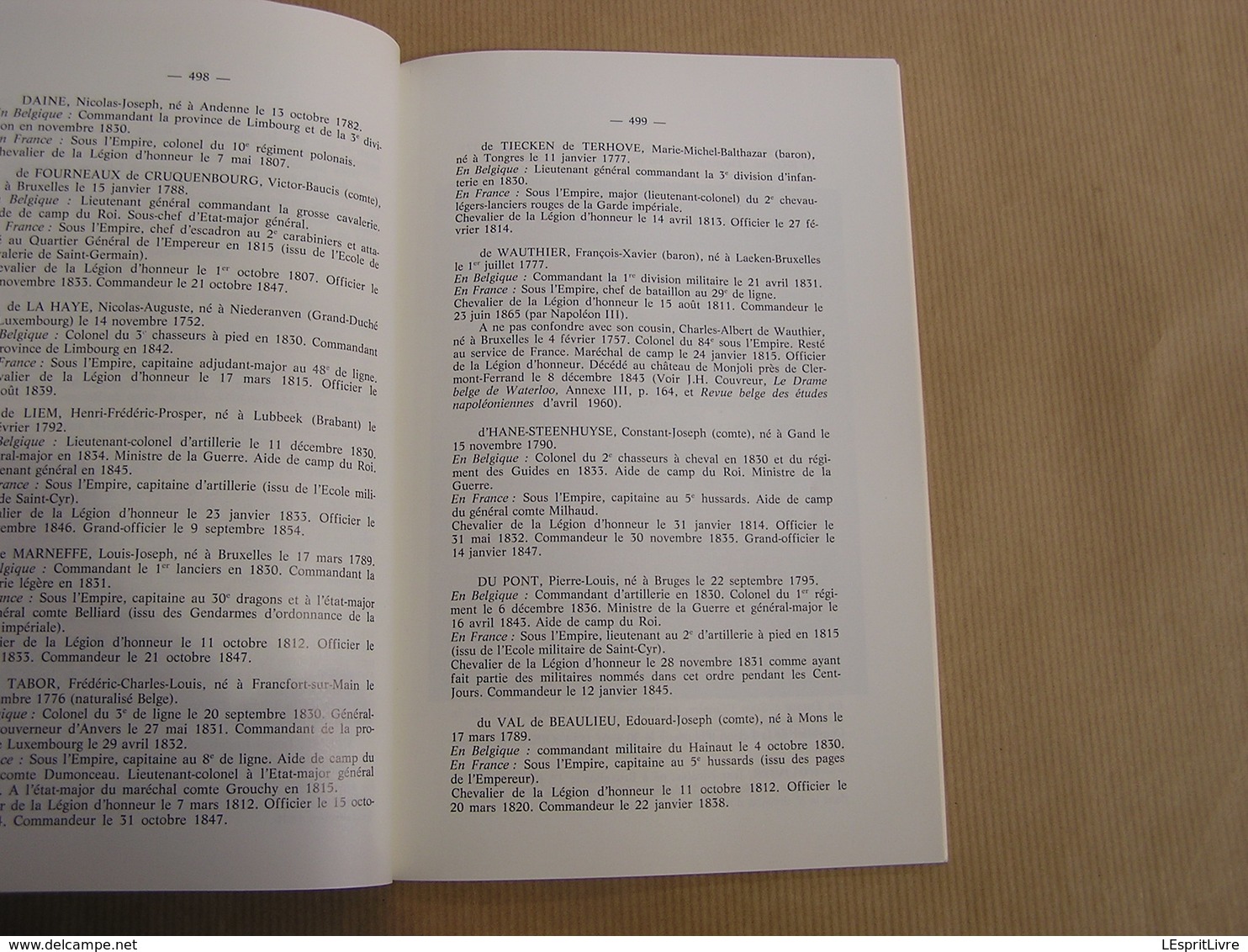 REVUE BELGE D' HISTOIRE MILITAIRE XVIII 7 Armée Titulaires Légion D'Honneur De Zaak Skrzynecki Ministère De La Guerre - Geschiedenis