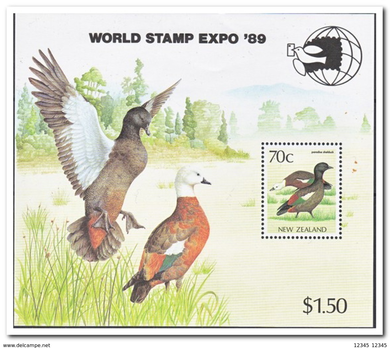 Nieuw Zeeland 1989, Postfris MNH, Birds - Ongebruikt