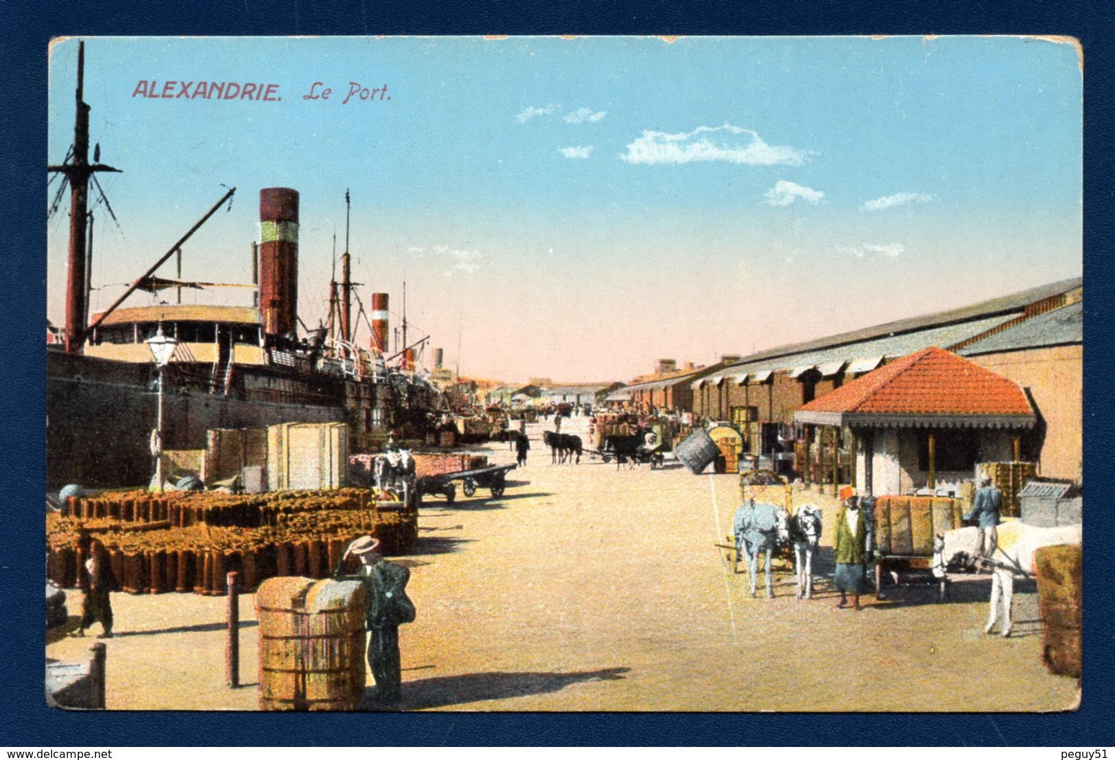 Egypte. Alexandrie. Le Port. Scène De Vie. - Alexandrie