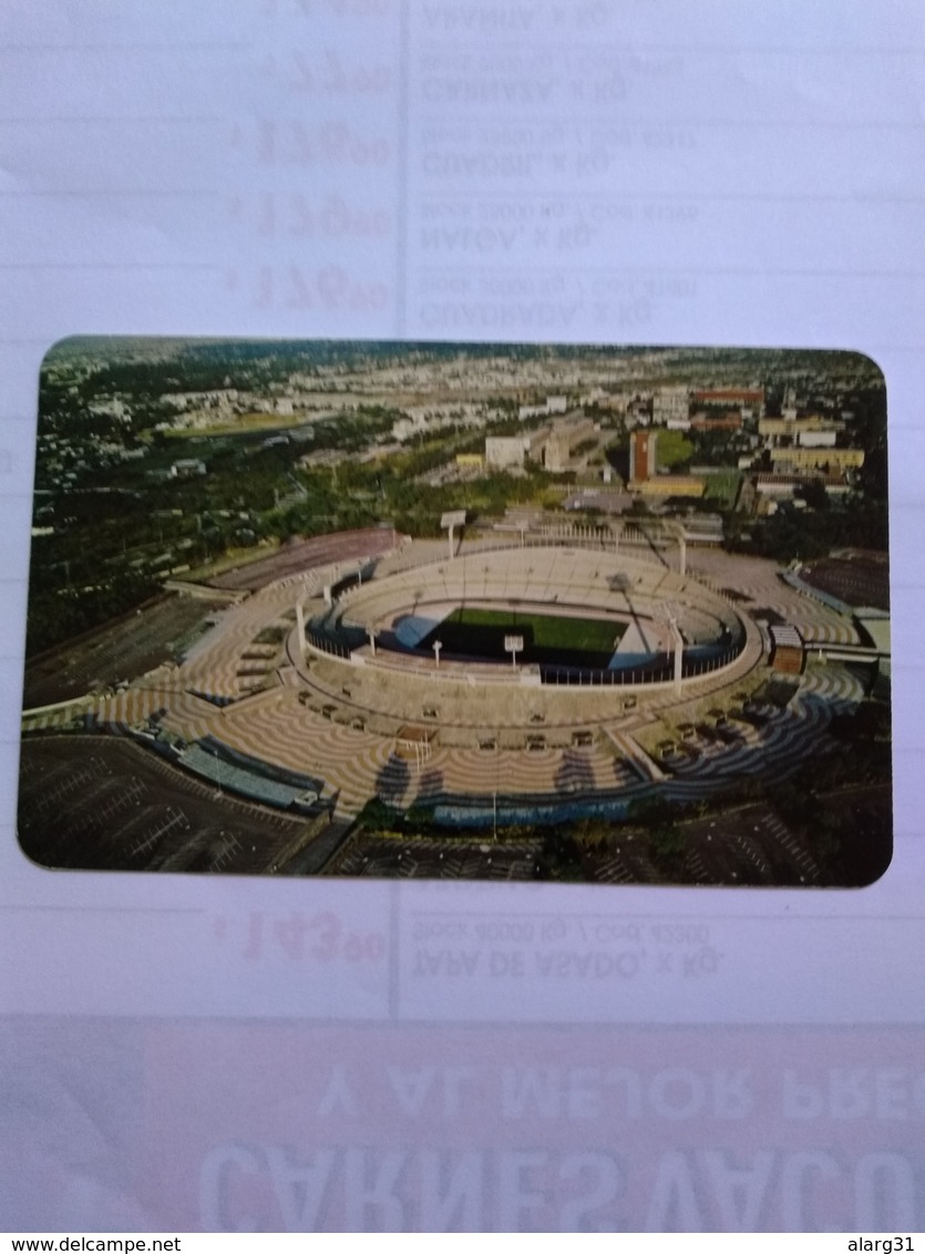 México Postcard World Cup México 86 AND Azteca Stadium - Mexico