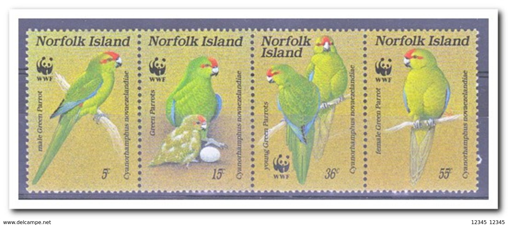 Norfolk 1987, Postfris MNH, Birds - Norfolk Island