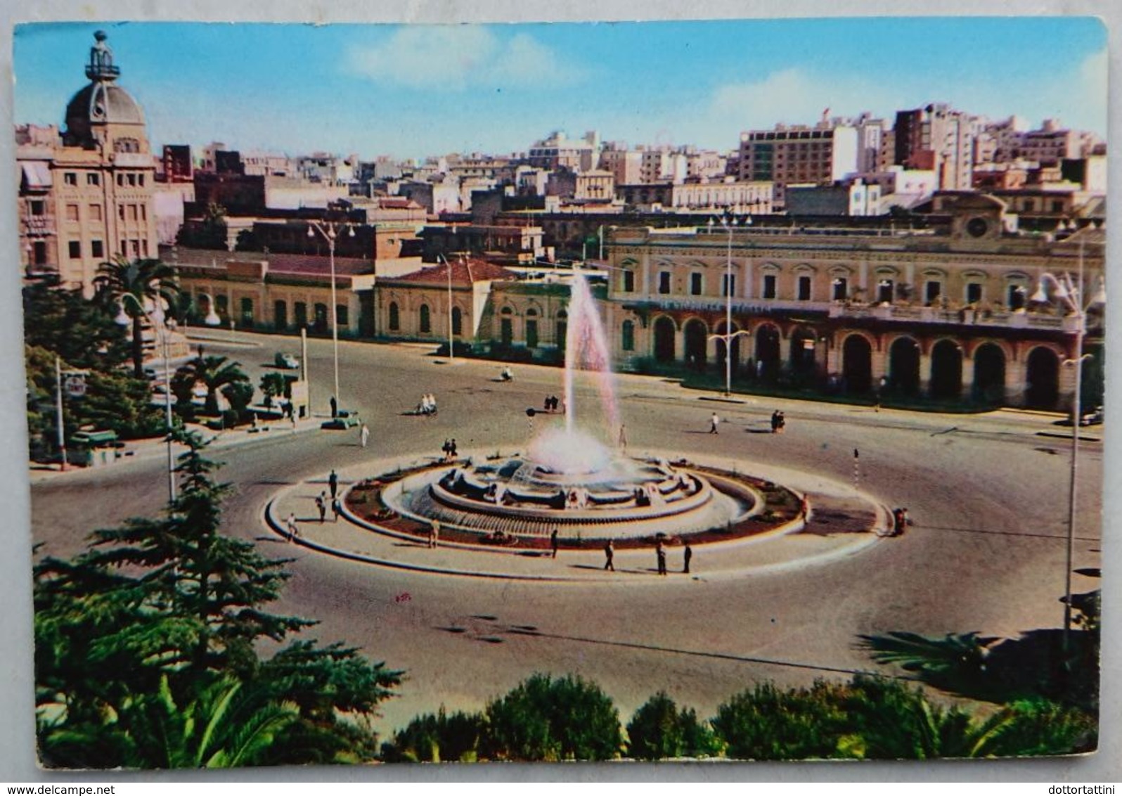 BARI - Piazza Roma - Stazione Centrale - Train Station  Vg - Bari