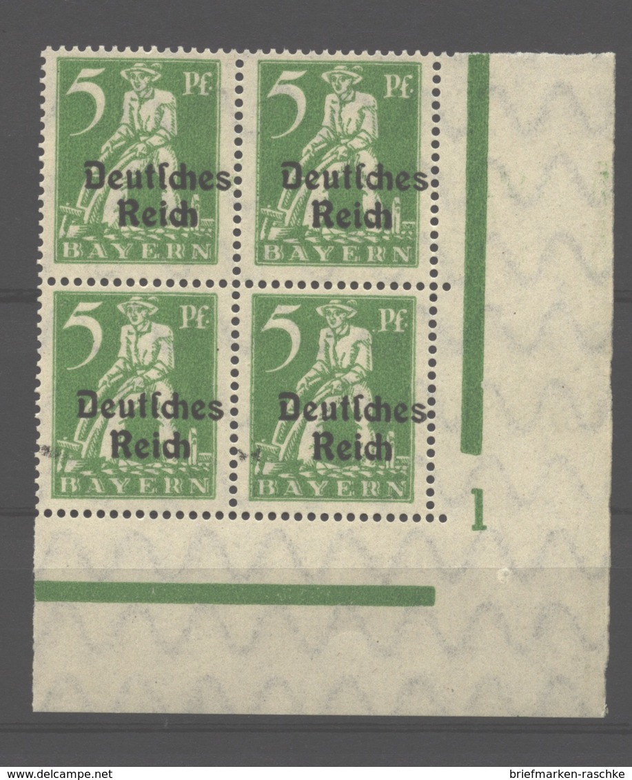 D.R.119,ECK-VB,Pl.1,xx, (108) - Unused Stamps