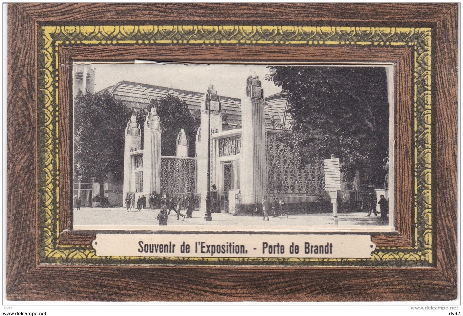 PARIS Carte à Système (10 Vues) - Souvenir De L'Exposition Des Arts Décoratifs De 1925 - Porte De Brandt - Autres & Non Classés