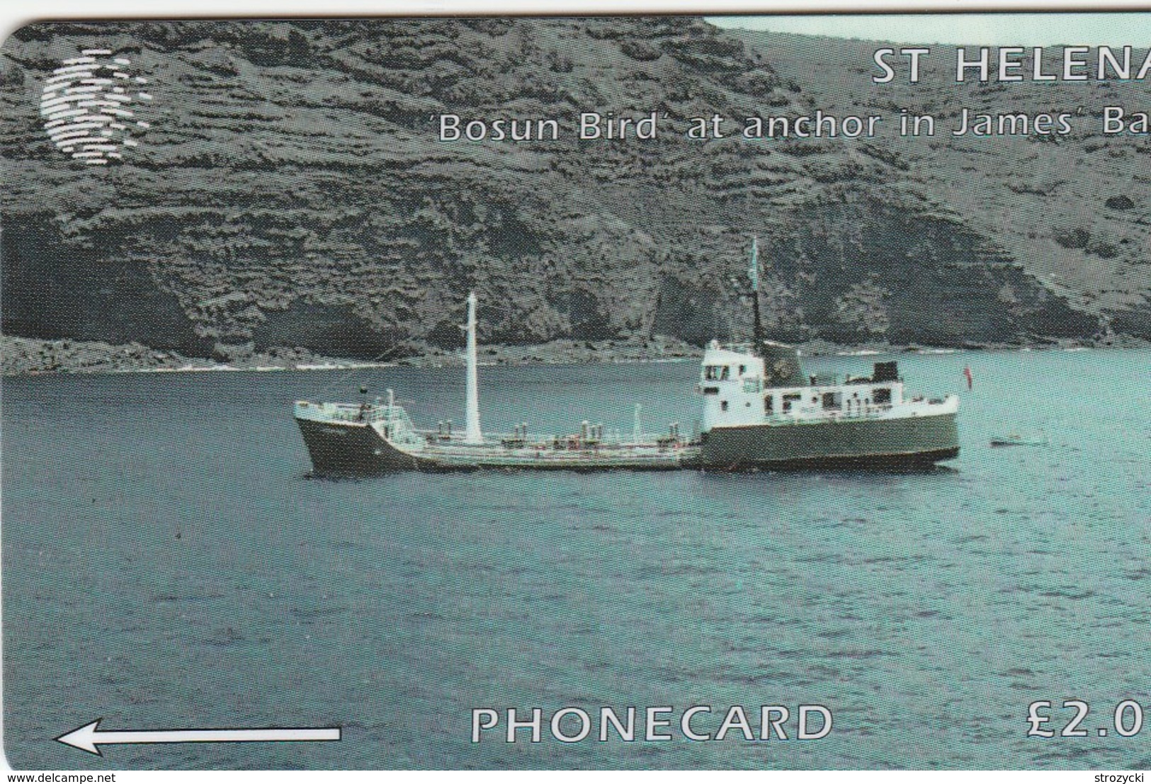St. Helena Island -  Ship Bosum Bird - 5CSHD - St. Helena Island