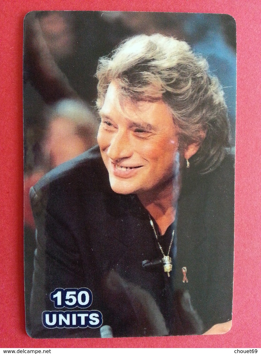 Johnny Hallyday 150u TELECOM CANADA 250 Exemplaires Prépayée Numérotée Used 31.05.2003 - Personnages