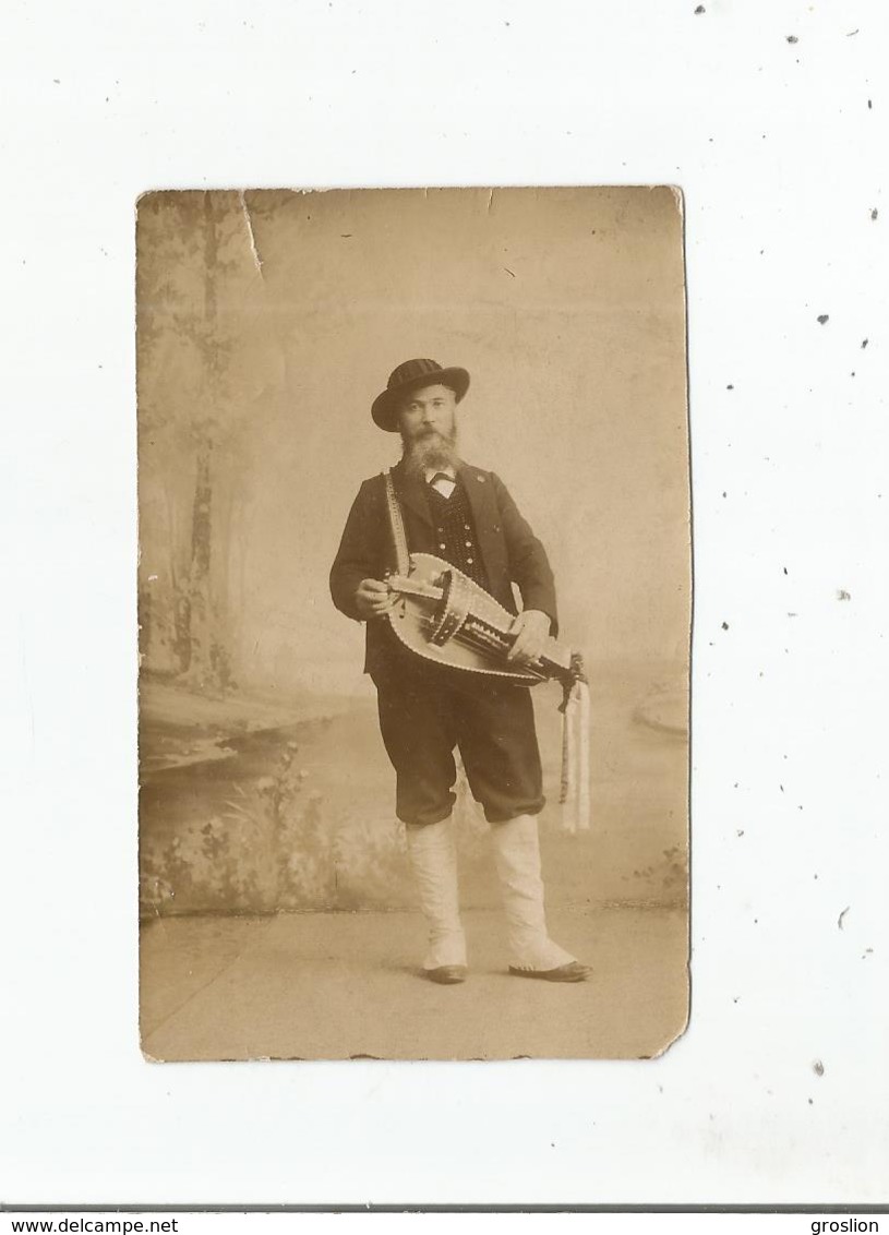 JEAN RAMEAU PHOTO ORIGINALE ANCIENNE AVEC SA VIELLE - Célébrités