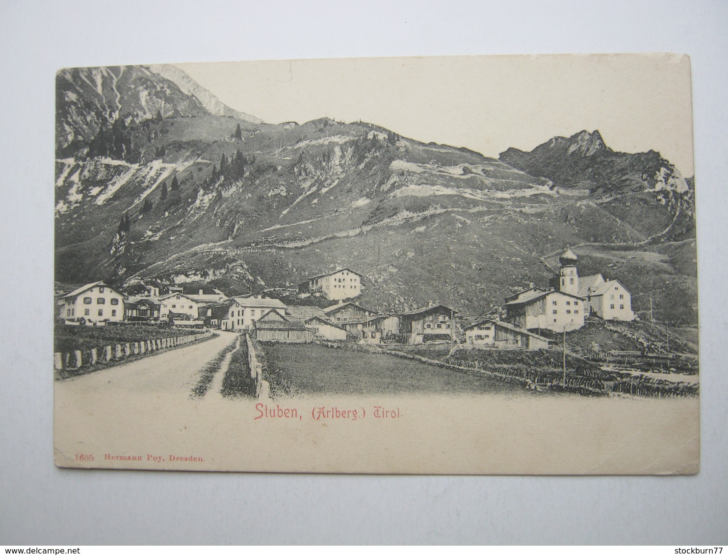 STUBEN , Arlberg ,  Schöne Karte Um 1910 - Stuben