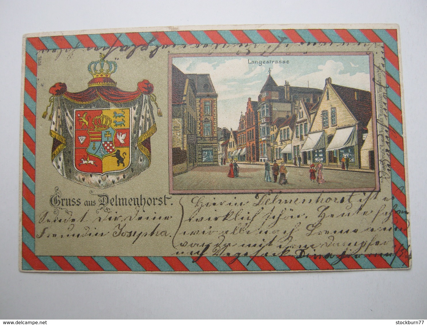 DELMENHORST    ,  Schöne Karte Um 1904 - Delmenhorst