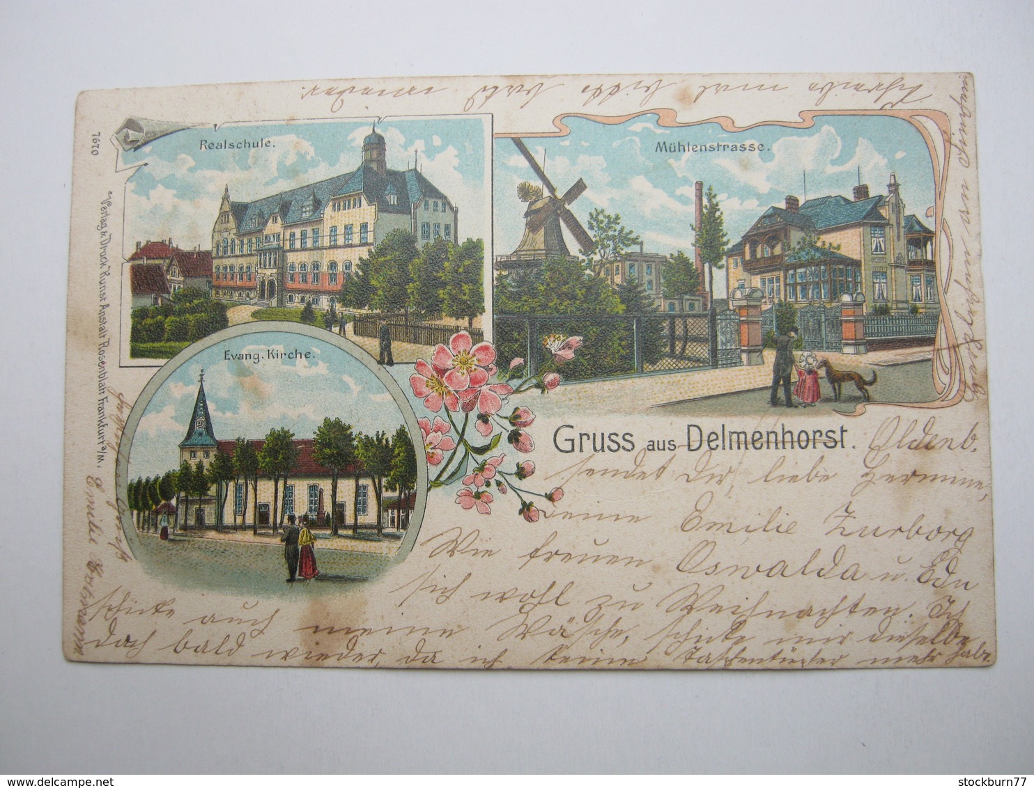 DELMENHORST    ,  Schöne Karte Um 1900 - Delmenhorst