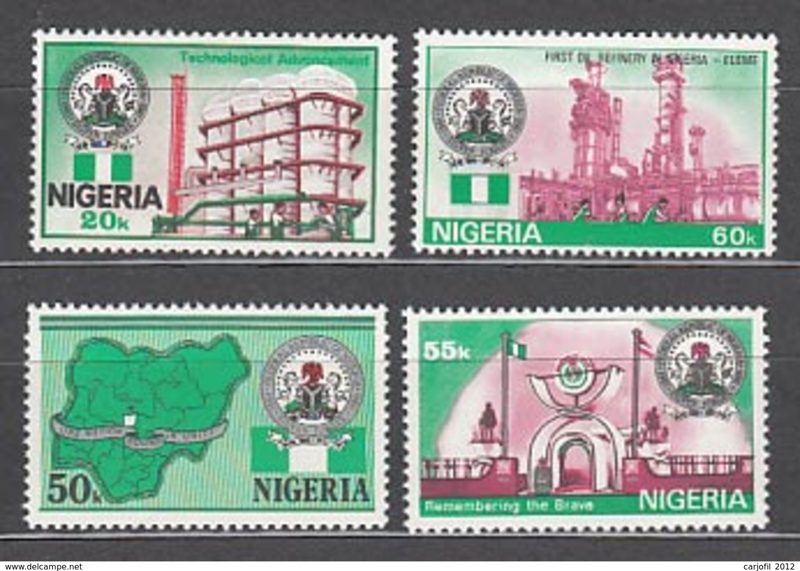 Nigeria - Correo Yvert 469/72 ** Mnh - Nigeria (1961-...)