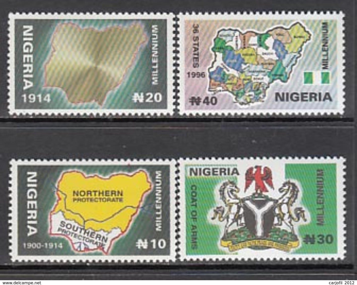 Nigeria - Correo Yvert 697/700 ** Mnh - Nigeria (1961-...)