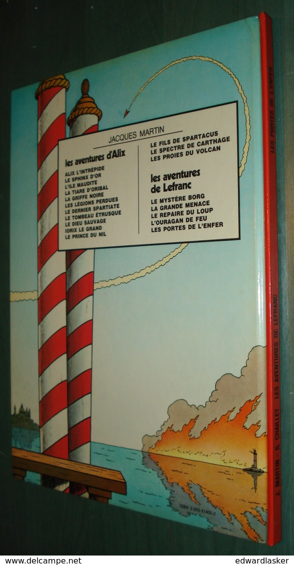 LEFRANC : Les Portes De L'Enfer //Martin Chaillet - EO Casterman 1978 - Très Bon état - Lefranc