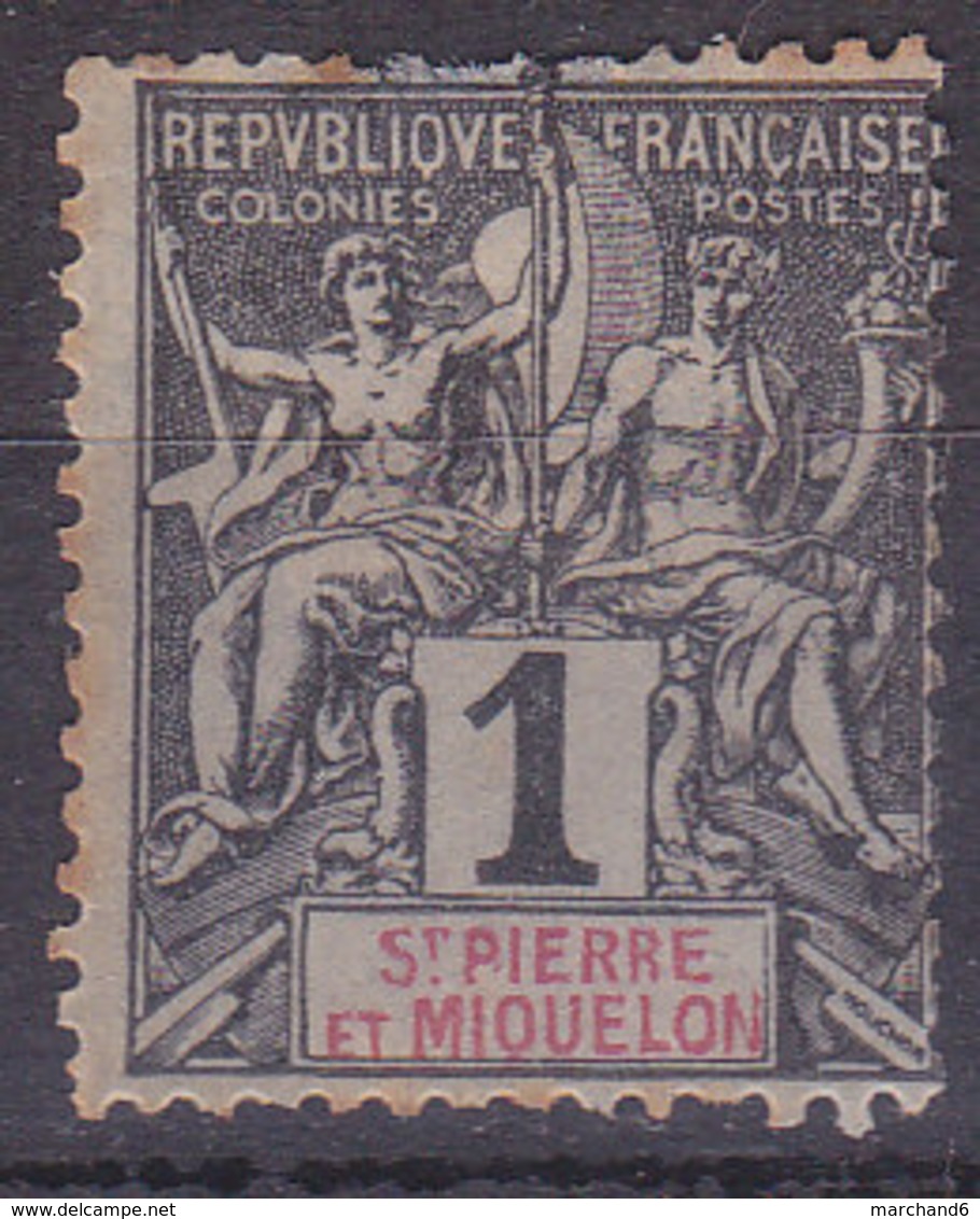 Saint Pierre Et Miquelon Timbres Des Colonies Françaises  N°59 Oblitéré Ou Neuf Sans Gomme - Used Stamps