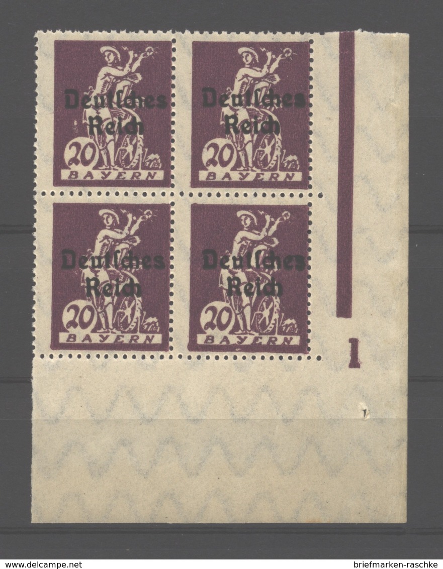 D.R.122,ECK-VB,Pl.Nr.1,xx, (108) - Ungebraucht